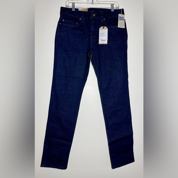 Prana | Hillgard Slim Fit Jeans | Dark Blue | Men’s 32x32 - Picture 2 of 5